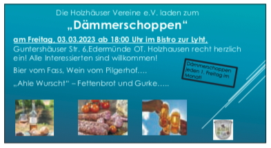 Dämmerschoppen