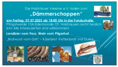 Dämmerschoppen