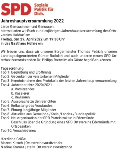 JHV 2022
