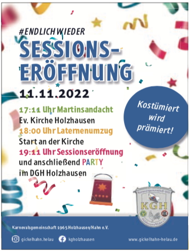 Session Eröffnung